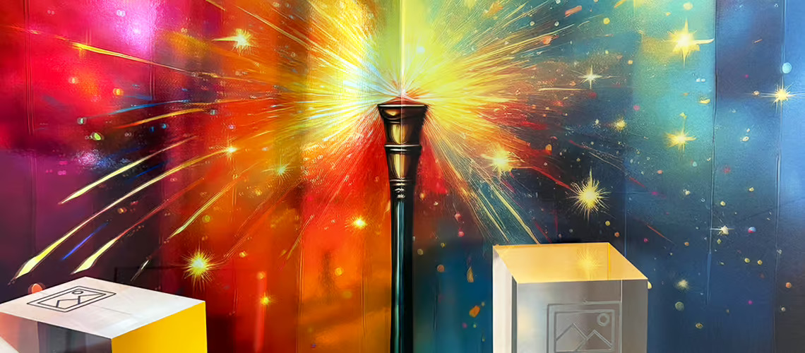 Magic Plexiglas: Wandbild mit plastischem 2D-Effekt